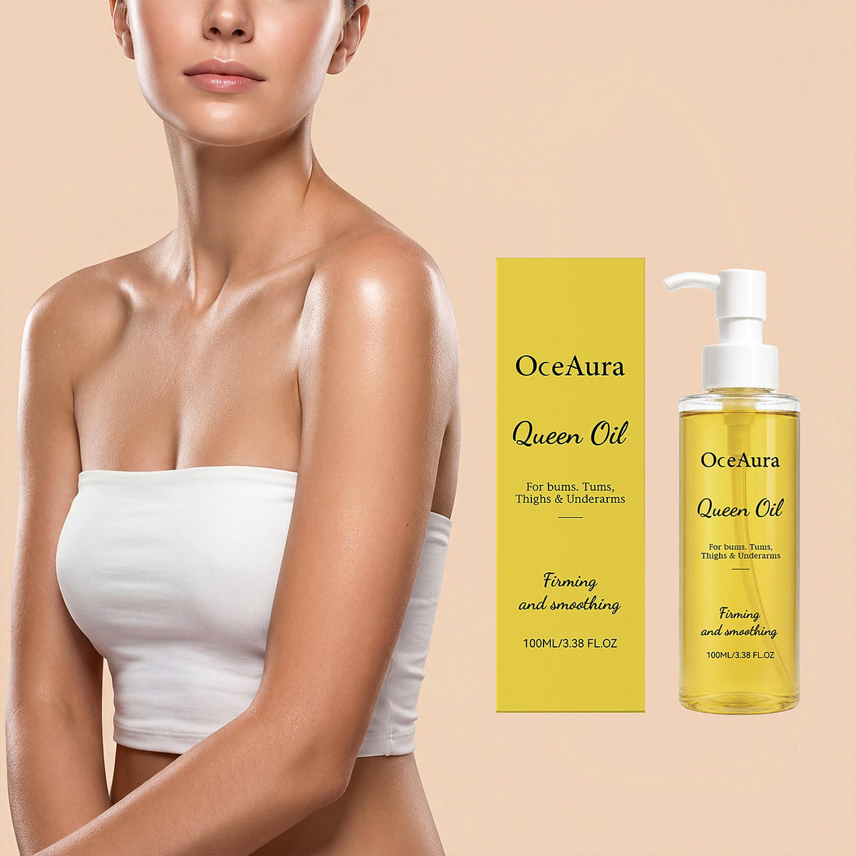 OceAura Body Oil - Nourished, Silky Skin