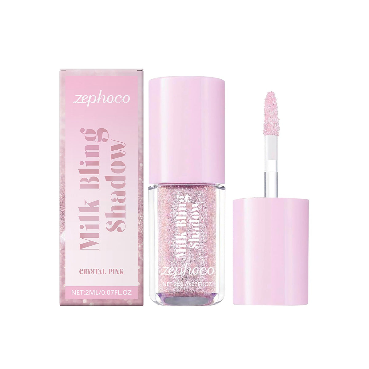 zephoco Pearlescent Liquid Eyeshadow 2ml - Pink Purple Shimmer