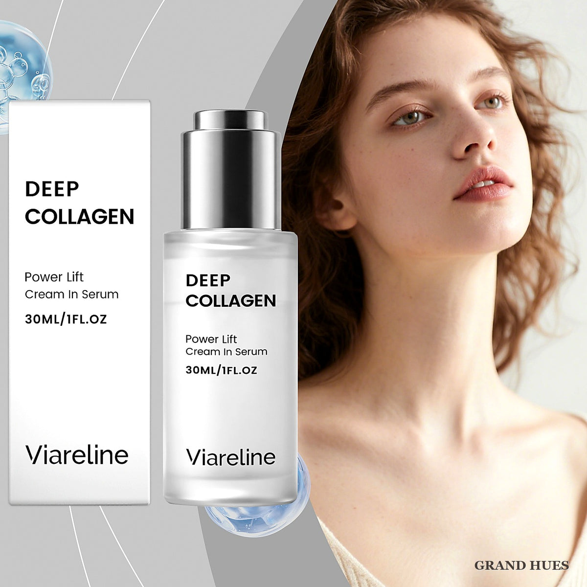 Viareline Face Serum 30ml - Hydration & Plumpness