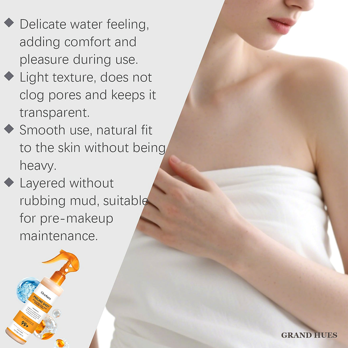 OceAura Body Exfoliator 100ml - Smooth, Refined Skin
