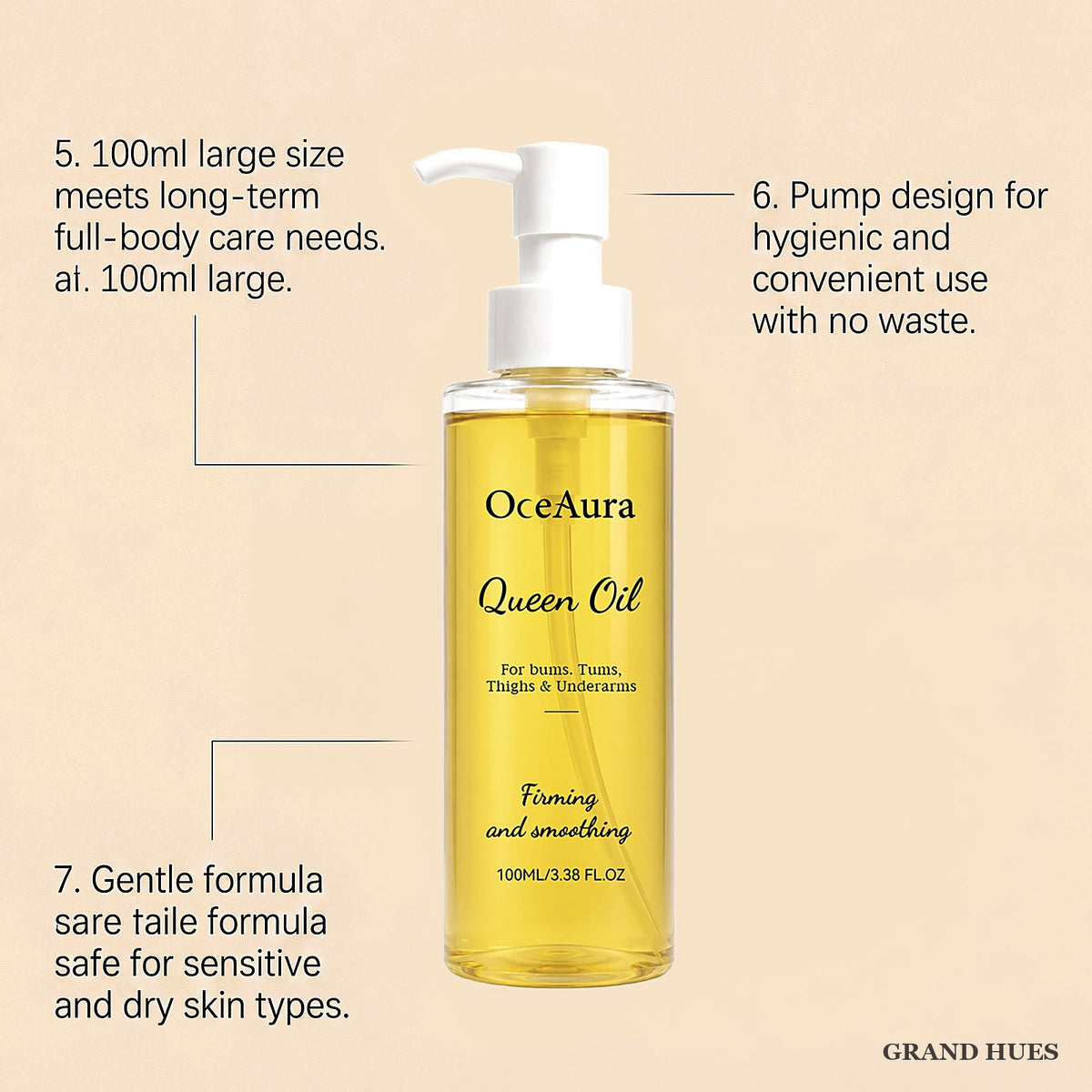 OceAura Body Oil - Nourished, Silky Skin