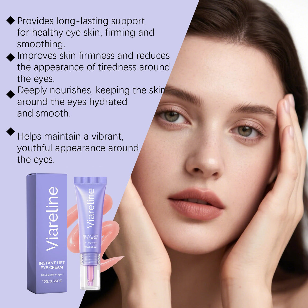 Viareline Instant Lift Collagen Eye Cream 10g - eye cream
