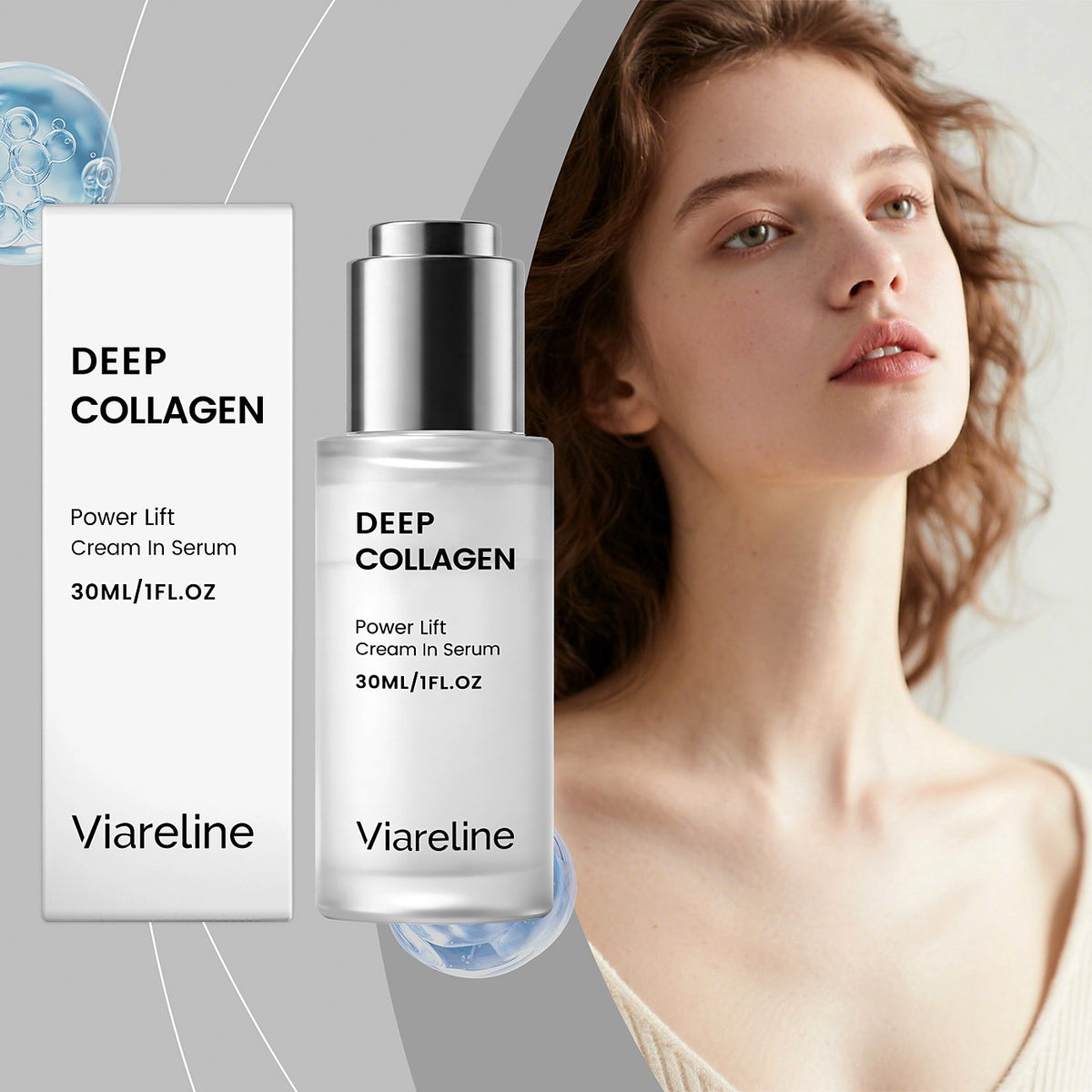 Viareline Face Serum 30ml - Hydration & Plumpness