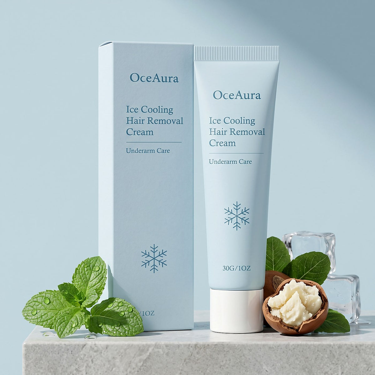 OceAura Hair Removal 30g - Smooth, Hair-Free Skin