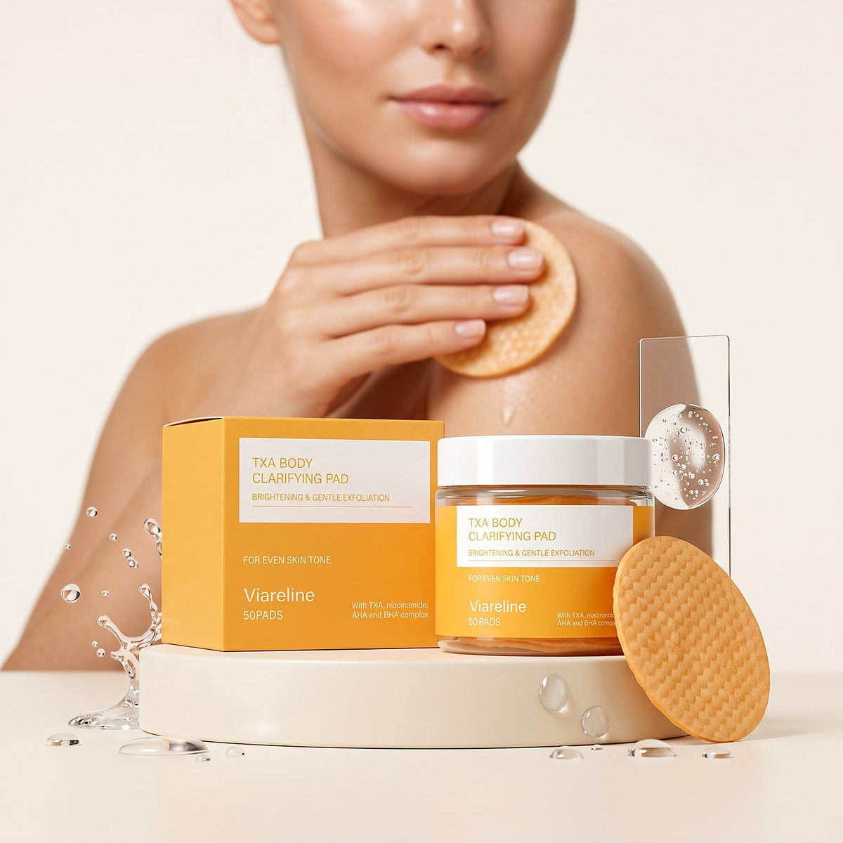 Viareline Cleansing Pads - On-the-Go Cleansing