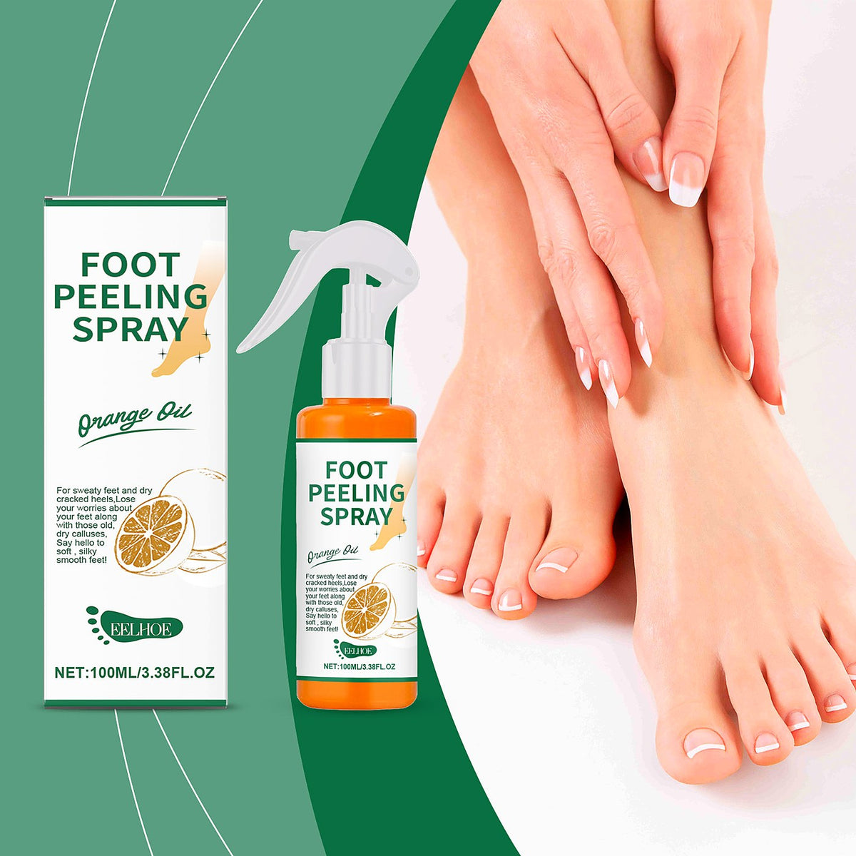 EELHOE Foot Care 100ml - Smoother Heels & Feet