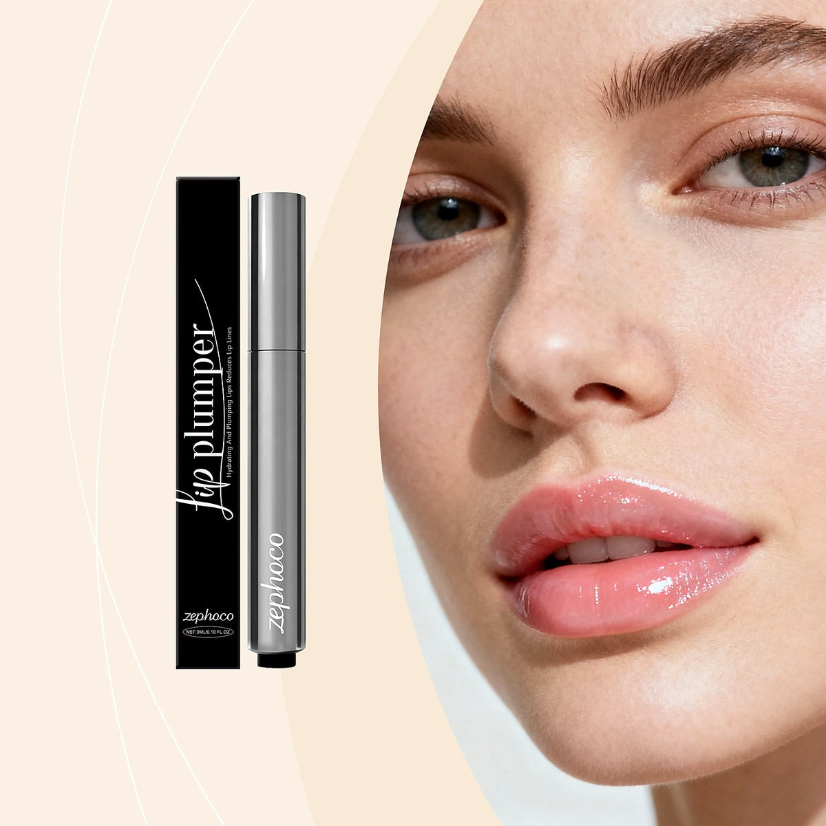 zephoco Lip Oil 3ml - Tinted Hydration