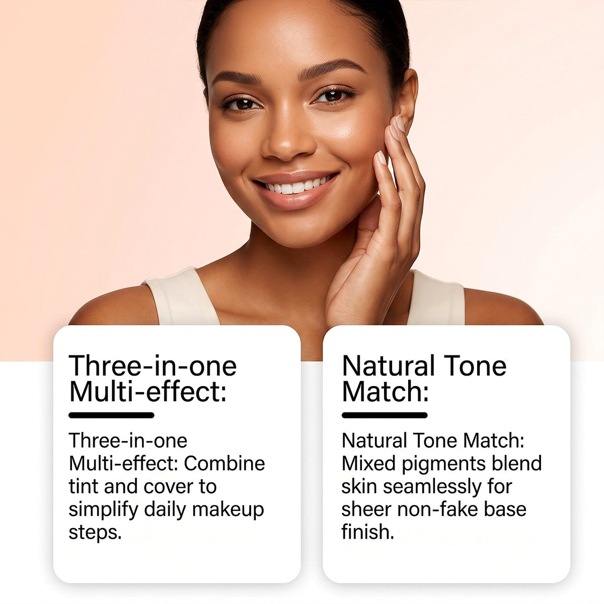 zephoco BB & CC Cream 40g - Smooth, Natural Coverage