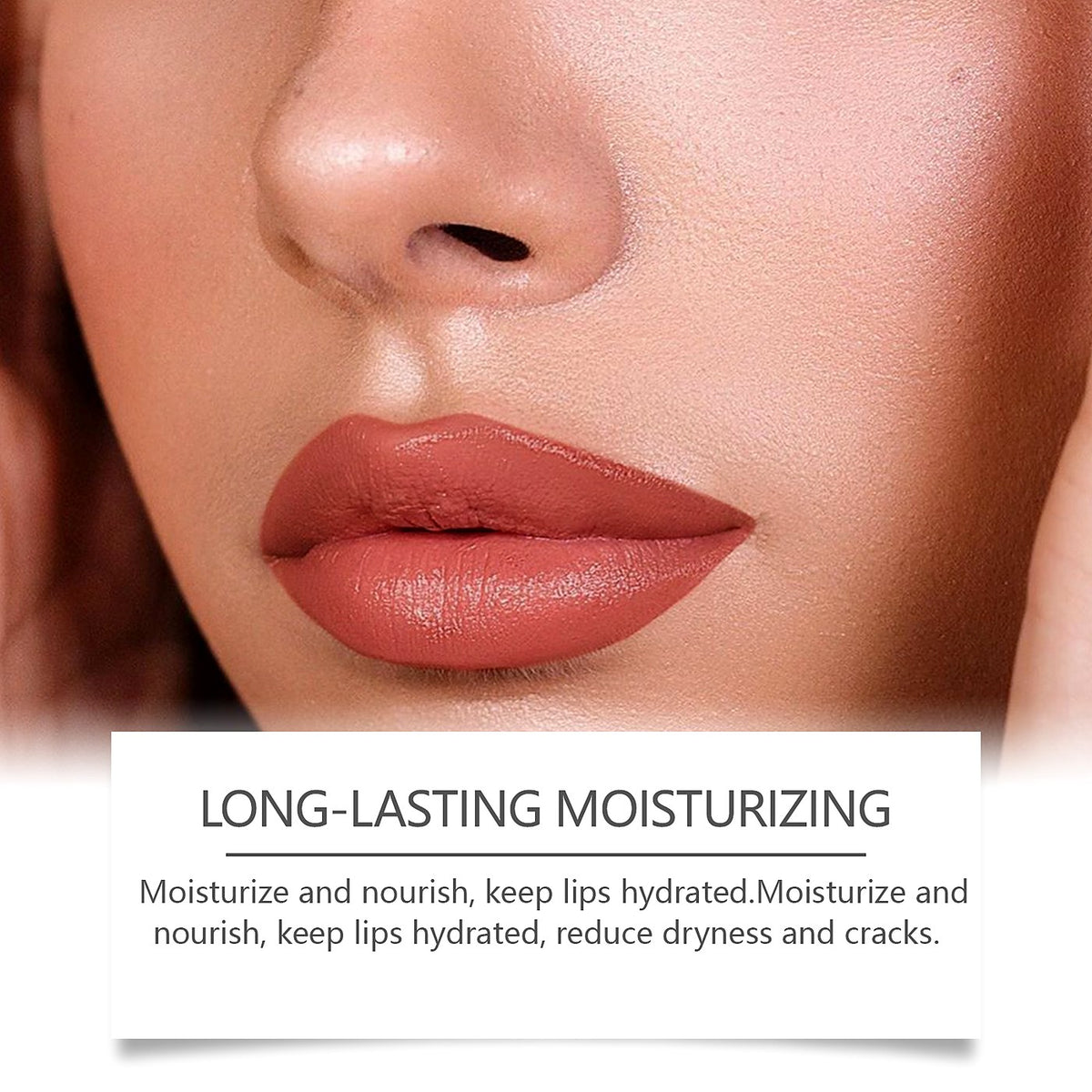 EELHOE Peel-Off Lip Tint 3ml - Long-Lasting Red Brown Colour