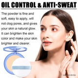 Jaysuing Oil-Control Setting Powder 8g - Matte Finish, Ivory