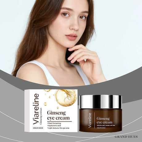 Viareline Ginseng Hydrating Eye Cream 15g - Lightweight Daily Care