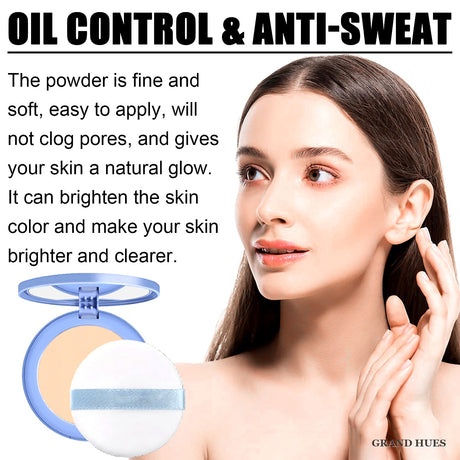 Jaysuing Oil-Control Setting Powder 8g - Matte Finish, Ivory