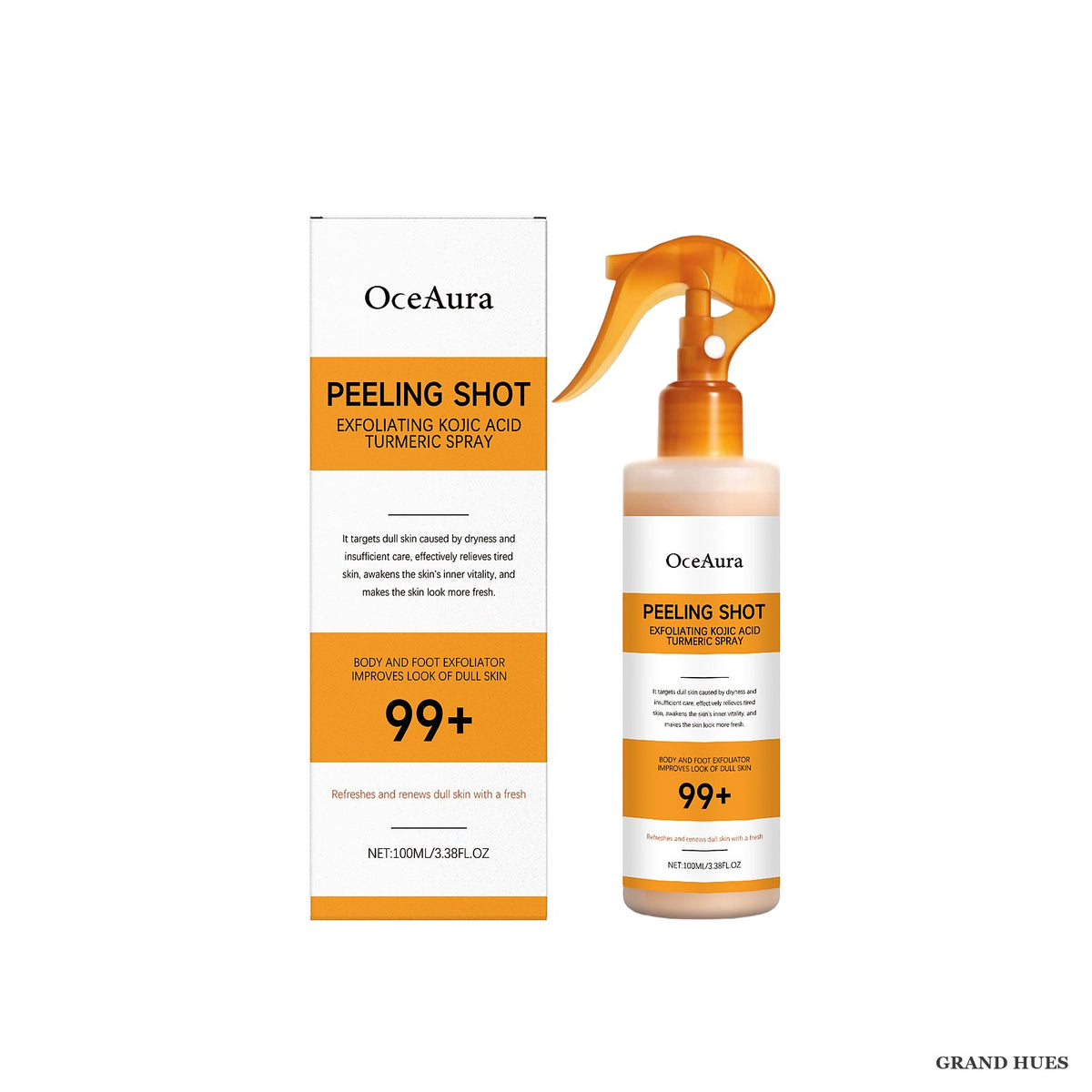 OceAura Body Exfoliator 100ml - Smooth, Refined Skin