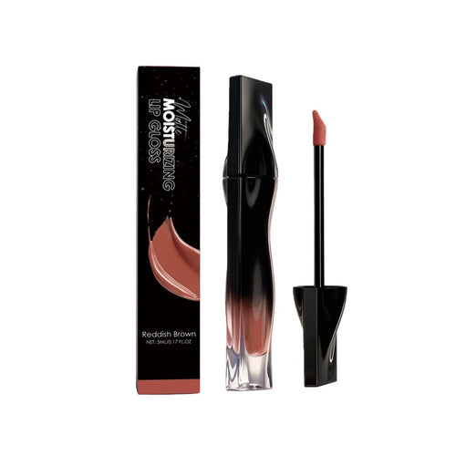 Velvet Matte Lip Gloss 5ml - Reddish Brown, Non-Drying